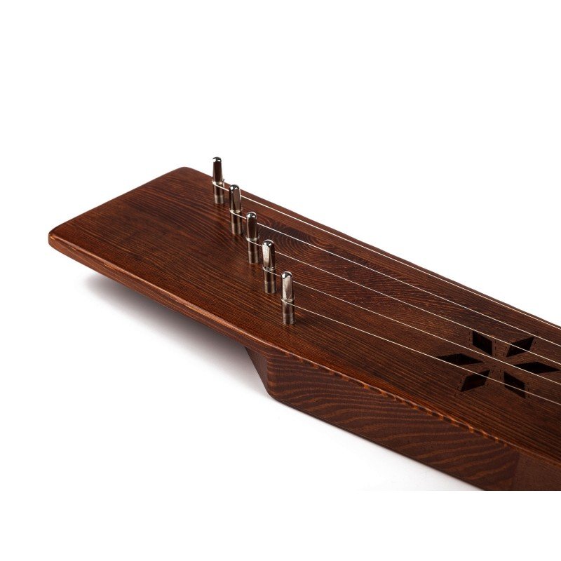 GWS-51W Гусли 5 струн детские, крыловидные, цвет орех, Мозеръ