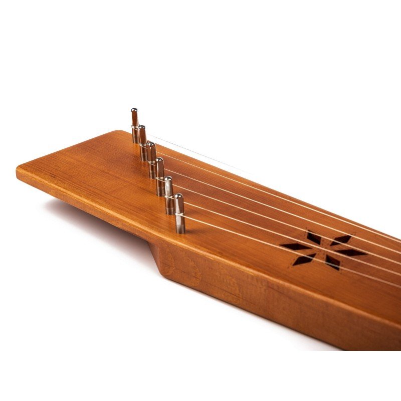 GWS-61M Гусли 6 струн детские, крыловидные, цвет махагон, Мозеръ