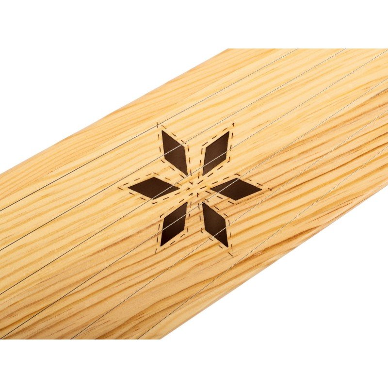 GWS-61S Гусли 6 струн детские, крыловидные, цвет ель, Мозеръ