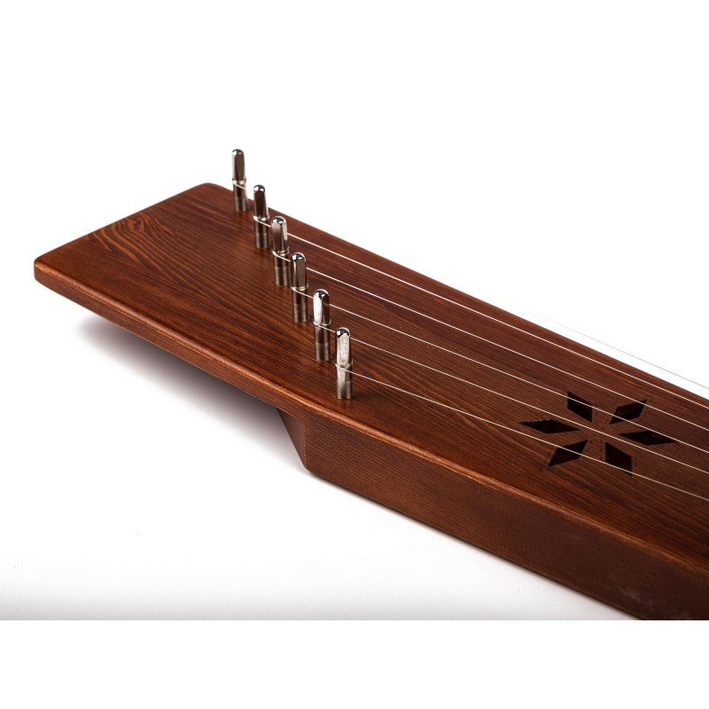 GWS-61W Гусли 6 струн детские, крыловидные, цвет орех, Мозеръ