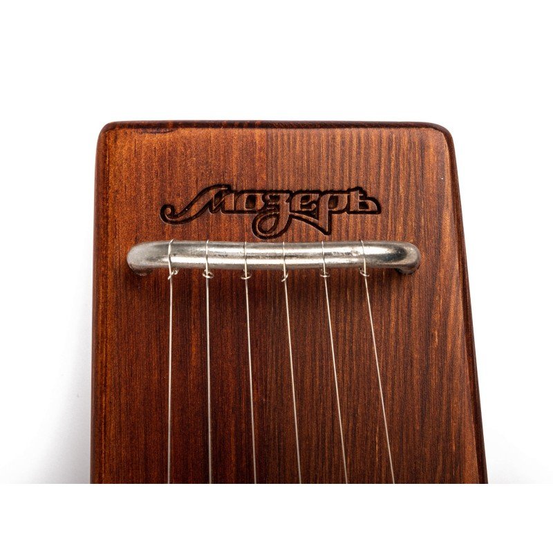 GWS-61W Гусли 6 струн детские, крыловидные, цвет орех, Мозеръ