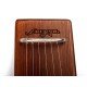GWS-61W Гусли 6 струн детские, крыловидные, цвет орех, Мозеръ