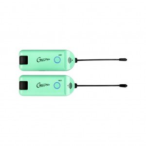 GWU4-GR Беспроводной передатчик и приемник для гитары, зеленый, GTRS