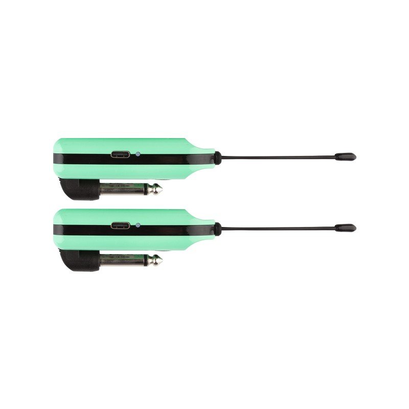 GWU4-GR Беспроводной передатчик и приемник для гитары, зеленый, GTRS