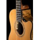 Gold-Edge-NAT Gold Series Электро-акустическая гитара, с вырезом, цвет натуральный, с футляром, Cort