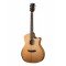 Gold-Edge-WCASE-NAT Электро-акустическая гитара, с вырезом, цвет натуральный, с футляром, Cort