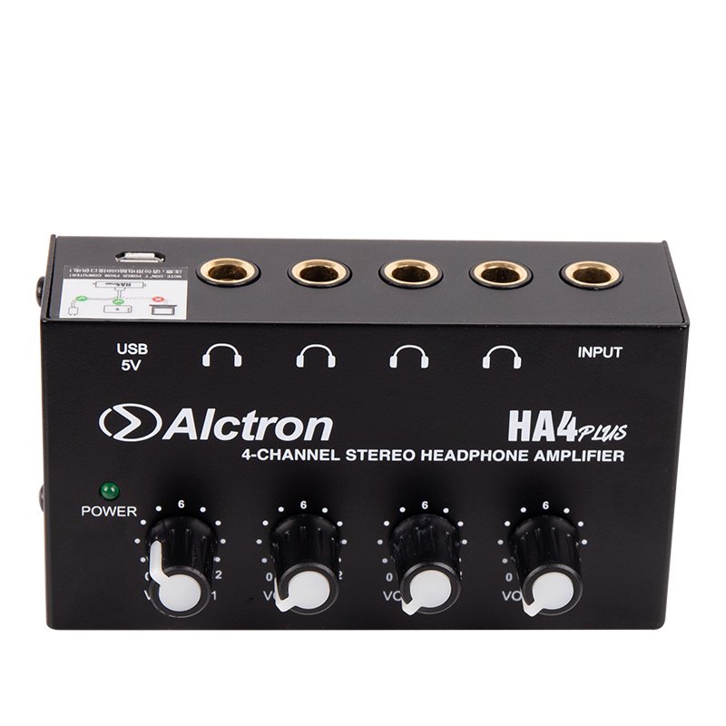 HA4PLUS Усилитель для наушников, 4 канала, Alctron HA4PLUS Усилитель для наушников, 4 канала, Alctron