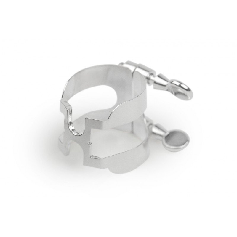 HAS1S H-Ligature Лигатура с колпачком для саксофона альт, посеребренная, Rico