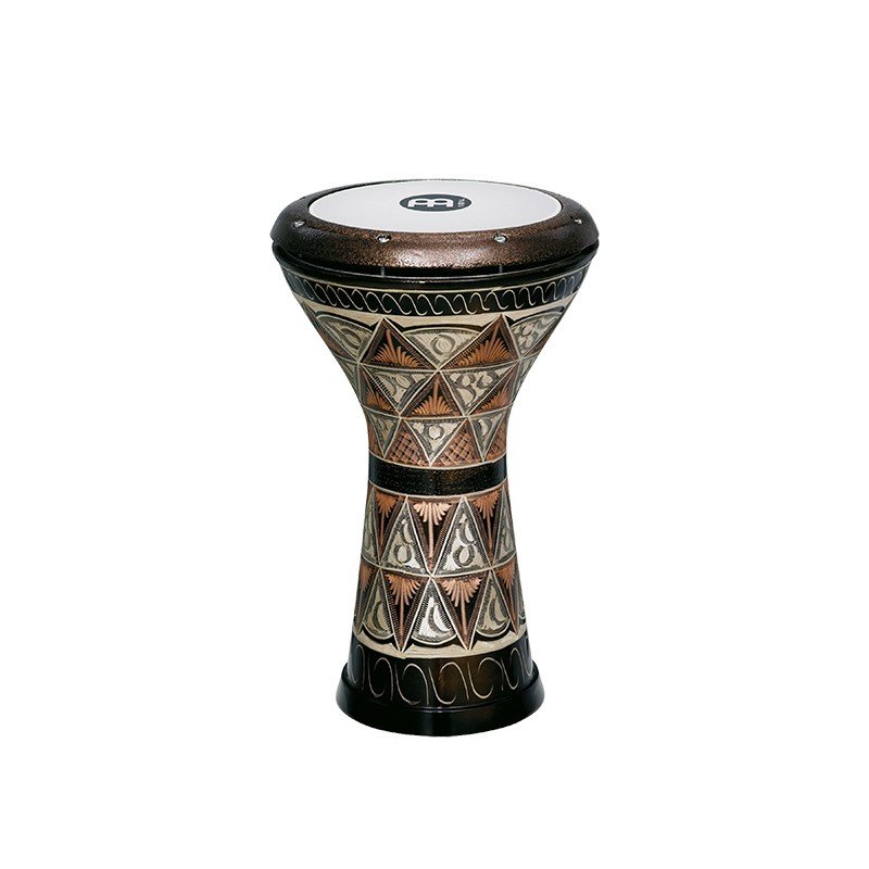 HE-3012 Барабан дарбука 8 1/2" x 17 1/8", медь, гравировка, рисунок, Meinl