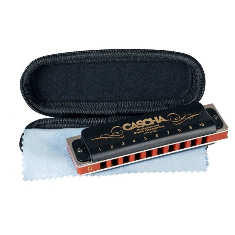 HH-2025 Professional Blues C Губная гармошка, Cascha