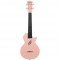 HH-2288 Carbon Fibre Укулеле концертный, с чехлом, розовый, углеволокно, Cascha