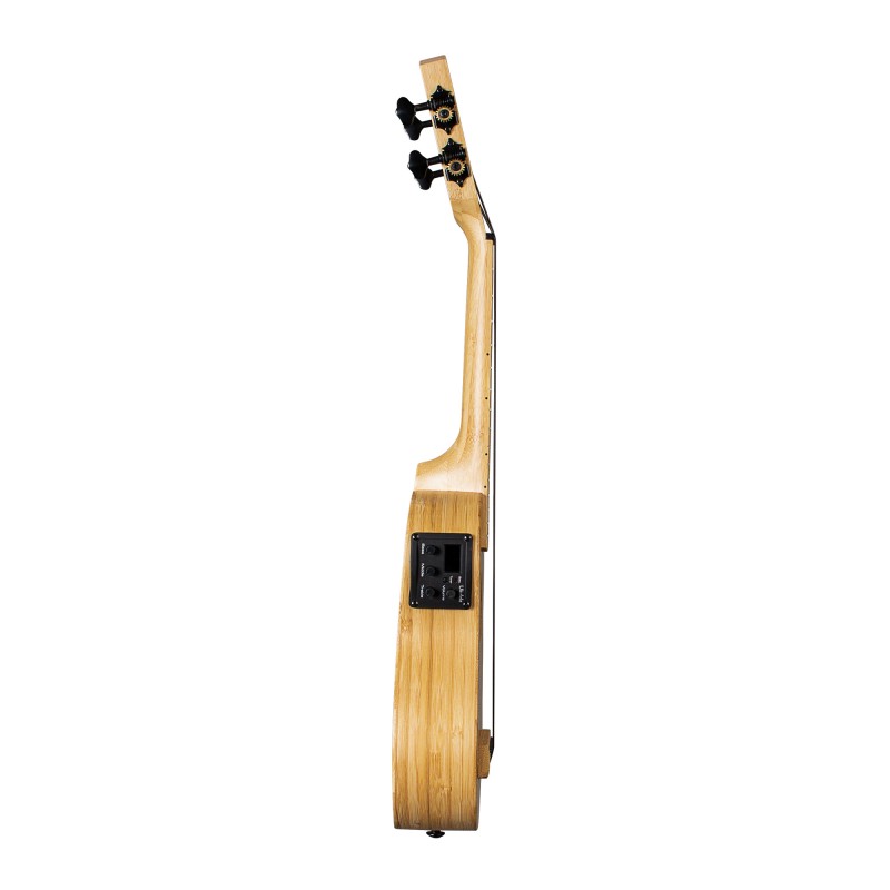 HH-2312E Bamboo Series Укулеле сопрано со звукоснимателем, с чехлом, цвет натуральный, Cascha
