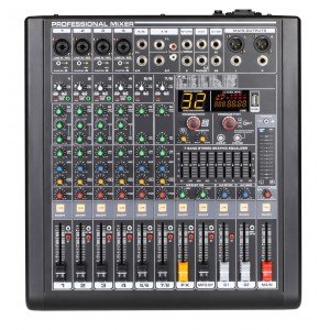 HK-08 Микшерный пульт, 8 каналов, серия PRO, LAudio HK-08 Микшерный пульт, 8 каналов, серия PRO, LAudio