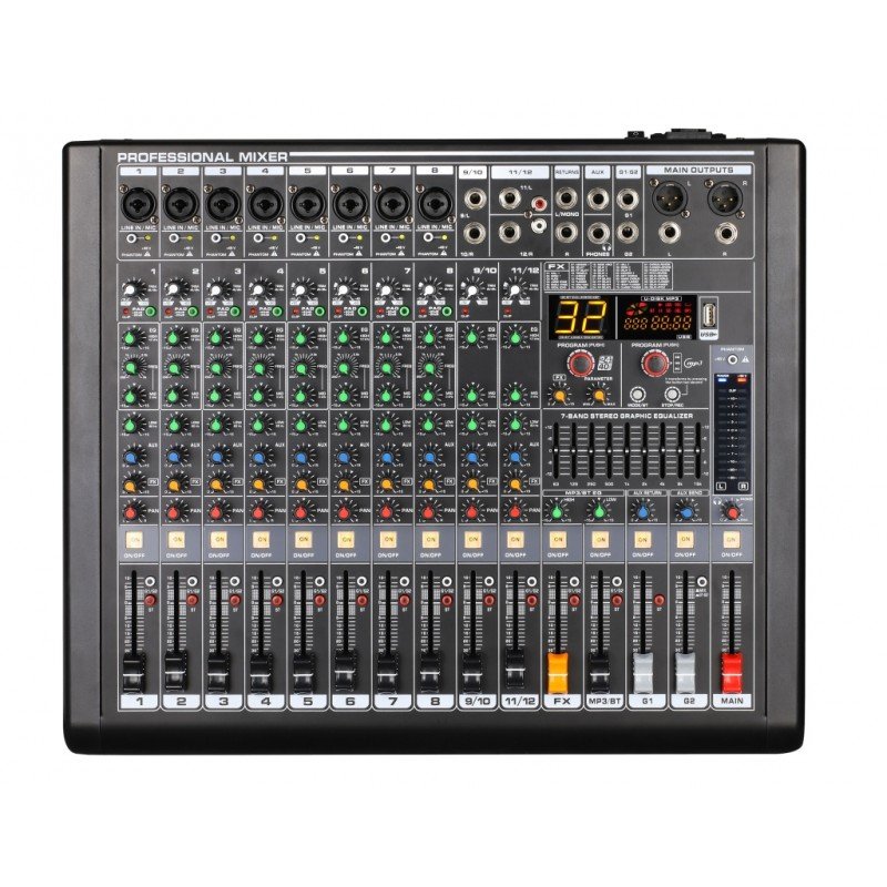 HK-12 Микшерный пульт, 12 каналов, серия PRO, LAudio