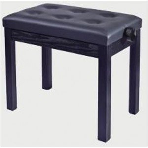 HY-P310-SATIN-BLACK Банкетка, матовый черный, искусственная кожа, Rin HY-P310-SATIN-BLACK Банкетка, матовый черный, искусственная кожа, Rin