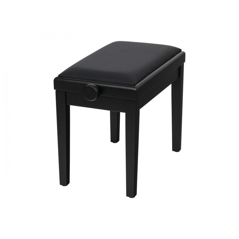 HY-PJ023-SATIN-BLACK Банкетка, черный/черный, искусственная кожа, Rin HY-PJ023-SATIN-BLACK Банкетка, черный/черный, искусственная кожа, Rin