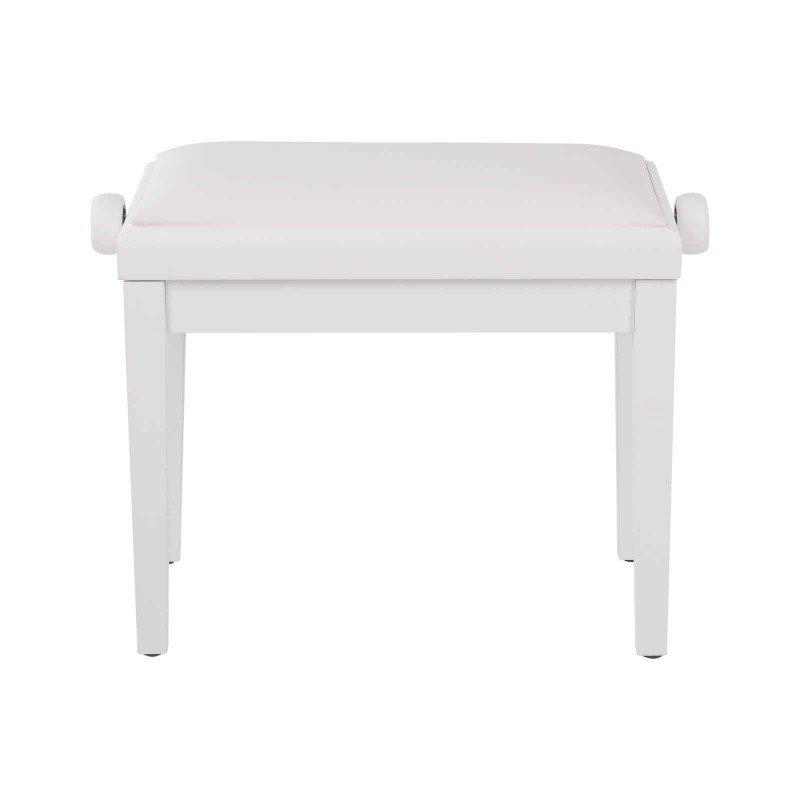 HY-PJ023-SATIN-WHITE Банкетка, белый/белый, искусственная кожа, Rin HY-PJ023-SATIN-WHITE Банкетка, белый/белый, искусственная кожа, Rin