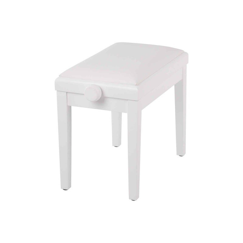 HY-PJ023-SATIN-WHITE Банкетка, белый/белый, искусственная кожа, Rin HY-PJ023-SATIN-WHITE Банкетка, белый/белый, искусственная кожа, Rin