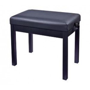 HY-TM20-SATIN-BLACK Банкетка, матовый черный, искусственная кожа, Rin HY-TM20-SATIN-BLACK Банкетка, матовый черный, искусственная кожа, Rin