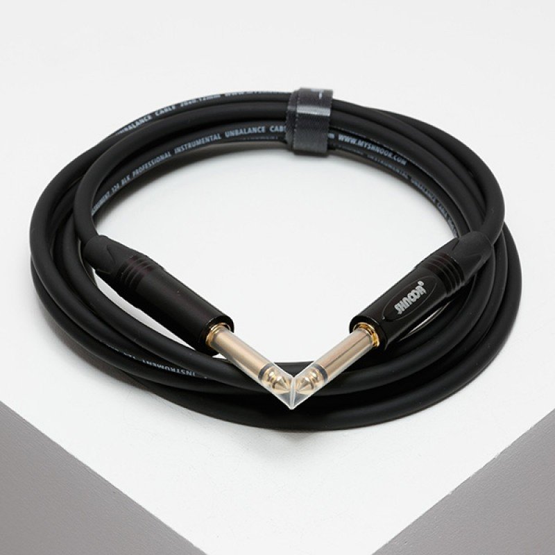 IC124-JMJM-B-5m Кабель инструментальный, 6.35мм моно, 5м, SHNOOR