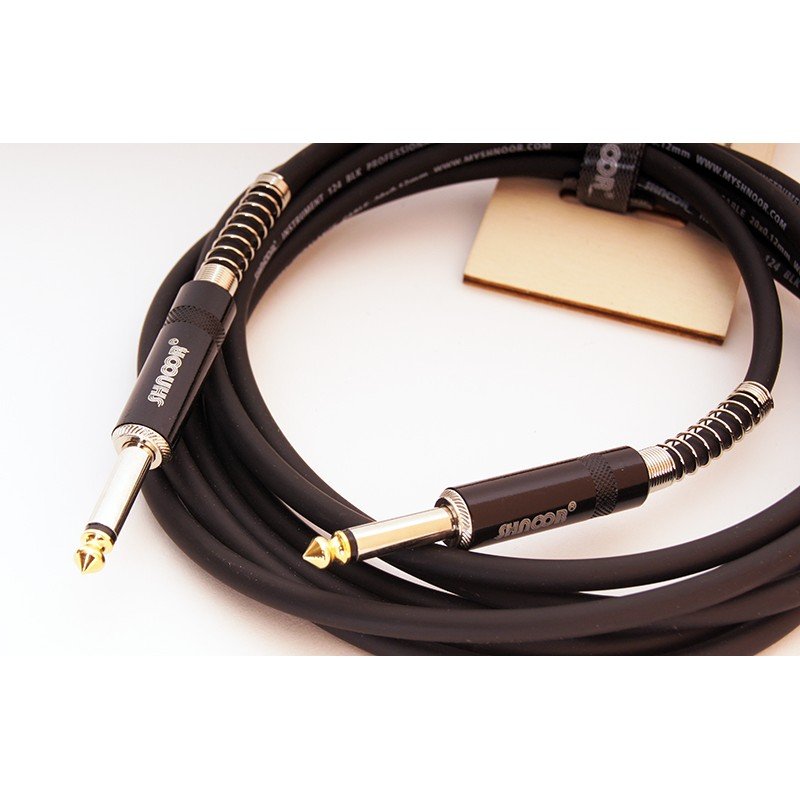 IC124-JMe-B-2m Кабель инструментальный, 6.35мм моно, 2м, SHNOOR