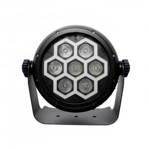 IP-710E Светодиодный прожектор смены цвета, RGBW, IP65, 7х10Вт, LFocus IP-710E Светодиодный прожектор смены цвета, RGBW, IP65, 7х10Вт, LFocus