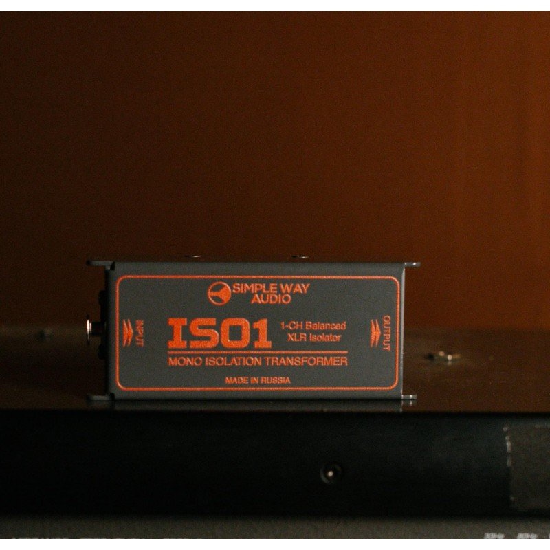 ISO1 Аудиоизолятор трансформаторный пассивный, 1 канал, Simpleway Audio