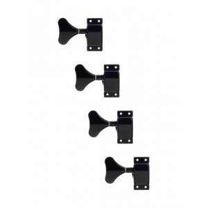 JB-150-4L-BK Колки для бас-гитары 4л, черные, Paxphil JB-150-4L-BK Колки для бас-гитары 4л, черные, Paxphil