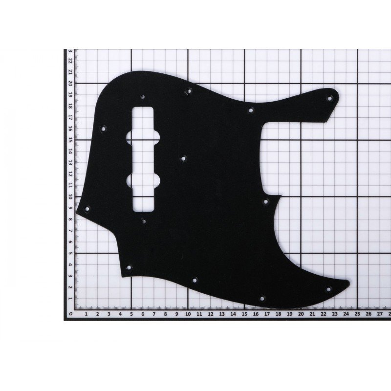 JB-B1P Защитная накладка для бас-гитары, черная, 1 слой, Hosco