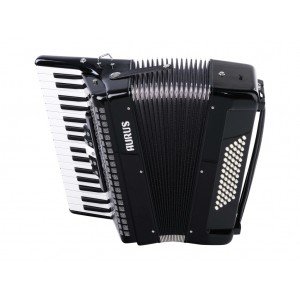 JH2011-BLACK Аккордеон 34/60/5, черный, с футляром, Aurus JH2011-BLACK Аккордеон 34/60/5, черный, с футляром, Aurus