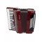 JH2011-RED Аккордеон 34/60/5, красный, с футляром, Aurus