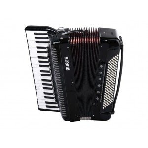 JH2012D-BLACK Аккордеон 41/120/13+6+1, черный, с футляром, Aurus JH2012D-BLACK Аккордеон 41/120/13+6+1, черный, с футляром, Aurus