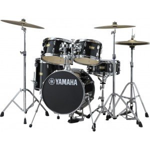 JK6F5-RB Manu Katche Junior Kit Барабанная установка со стойками, черная, (2 коробки) Yamaha JK6F5-RB Manu Katche Junior Kit Барабанная установка со стойками, черная, (2 коробки) Yamaha