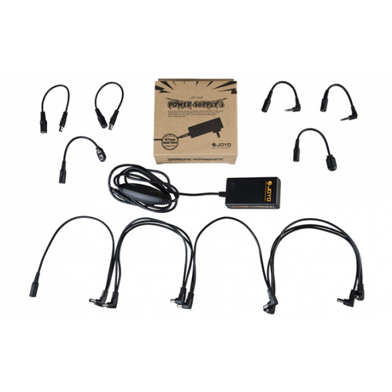 JP-03 Блок питания для 8 педалей эффектов 9V, Joyo