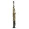 JP043B Саксофон сопрано Bb, прямой, черный/золото, John Packer