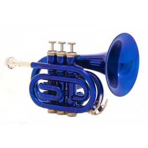 JP159BL Труба Bb компактная, синяя, John Packer