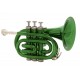 JP159GR Труба Bb компактная, зеленая, John Packer