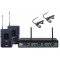 JTS E-7Du/E-7TBD+CM-501 Радиосистема двухканальная с двумя поясными передатчиками и петличными микрофонами