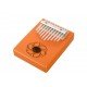 KMKr-1-OR Piastra Калимба, резонаторная, 10 язычков, прямоугольная, оранжевая, Мозеръ
