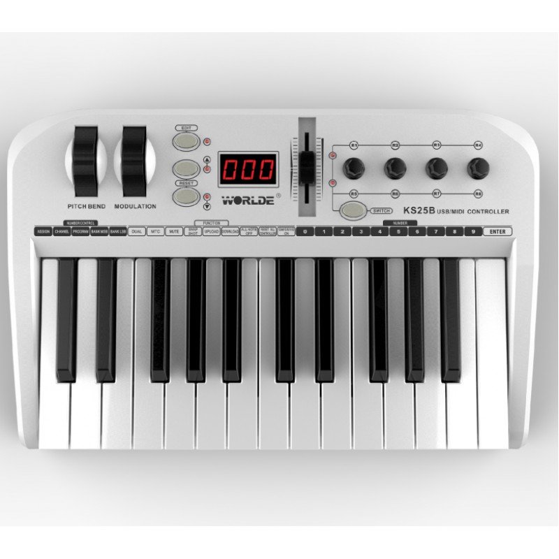 KS25B MIDI-контроллер, 25 клавиш, LAudio