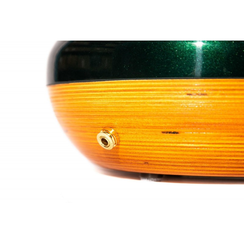 KSY.Woody-Amber Глюкофон 30 см, тритон ля-минор, корпус янтарь, звукосниматель, Kosmosky