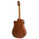 Klever KD-700S NA+EQ Гитара трансакустическая цельнодечная