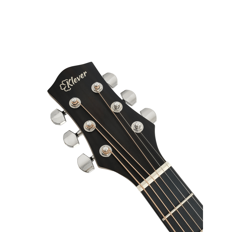 Klever KD-700S NA+EQ Гитара трансакустическая цельнодечная
