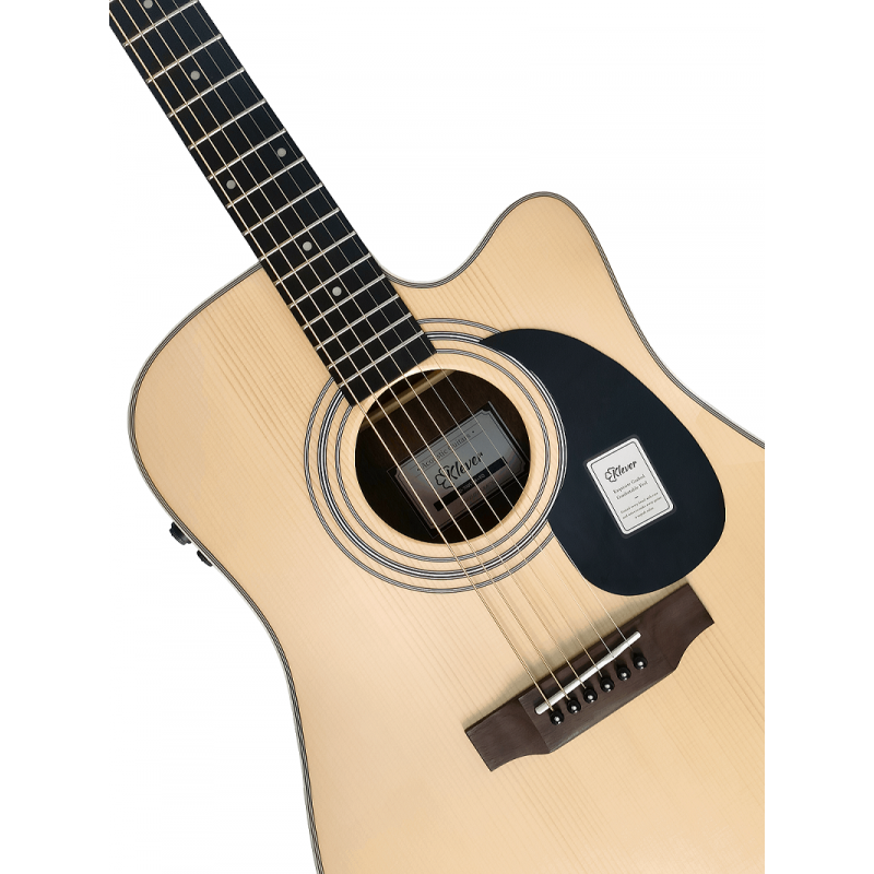 Klever KD-700S NA+EQ Гитара трансакустическая цельнодечная