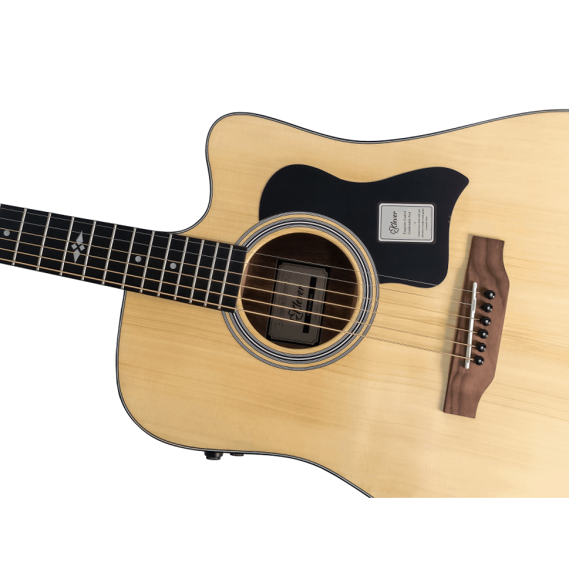 Klever KD-710S NA+EQ Гитара трансакустическая цельнодечная