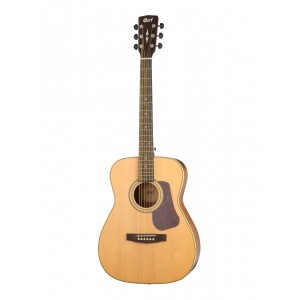 L100C-NS Luce Series Акустическая гитара, цвет натуральный матовый, Cort