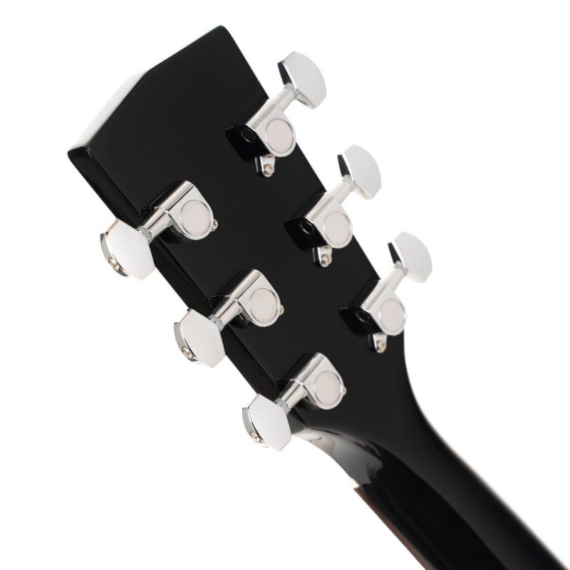 L60-BK Luce Series Акустическая гитара, черная, Cort