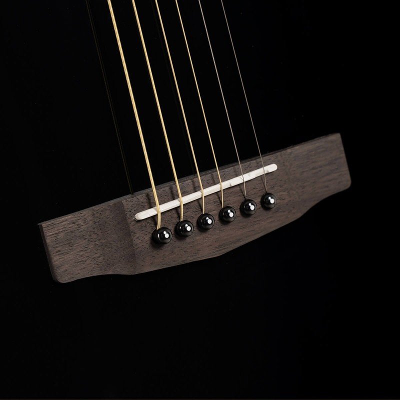 L60-BK Luce Series Акустическая гитара, черная, Cort