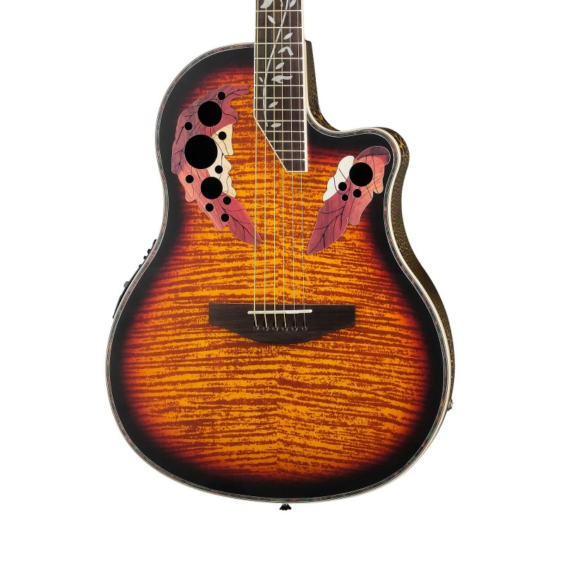 LA-300 Акустическая гитара, с вырезом, санберст, Homage