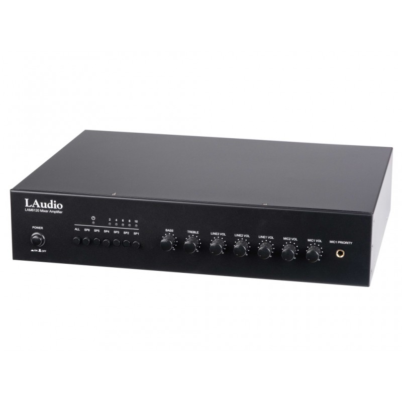 LAM6120 Усилитель мощности трансляционный, 120Вт, LAudio